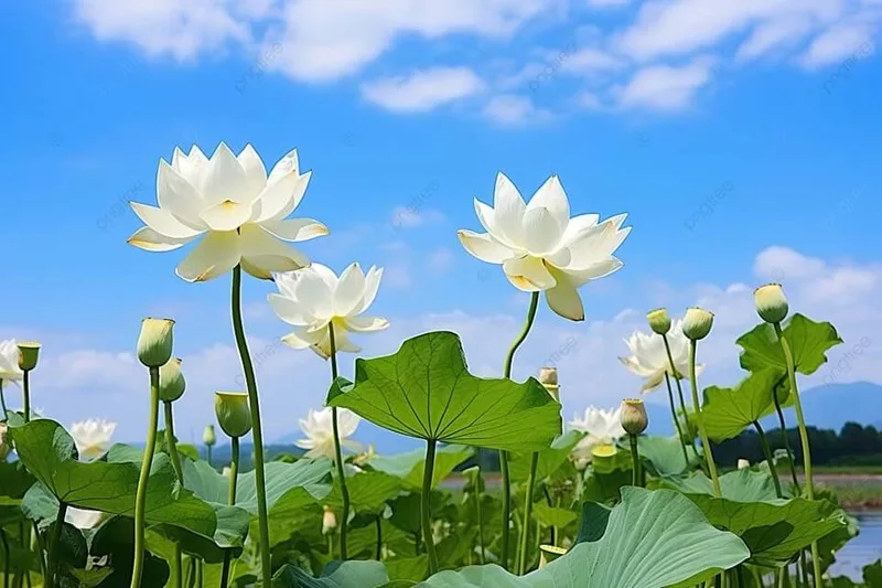 hoa sen trang co y nghia gi
